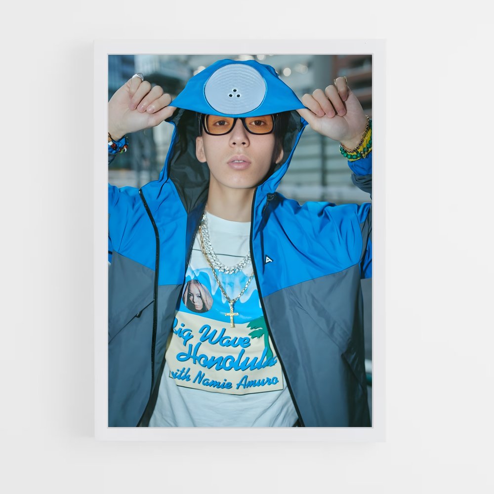 ap-jp the wavy-4 cadre Blanc