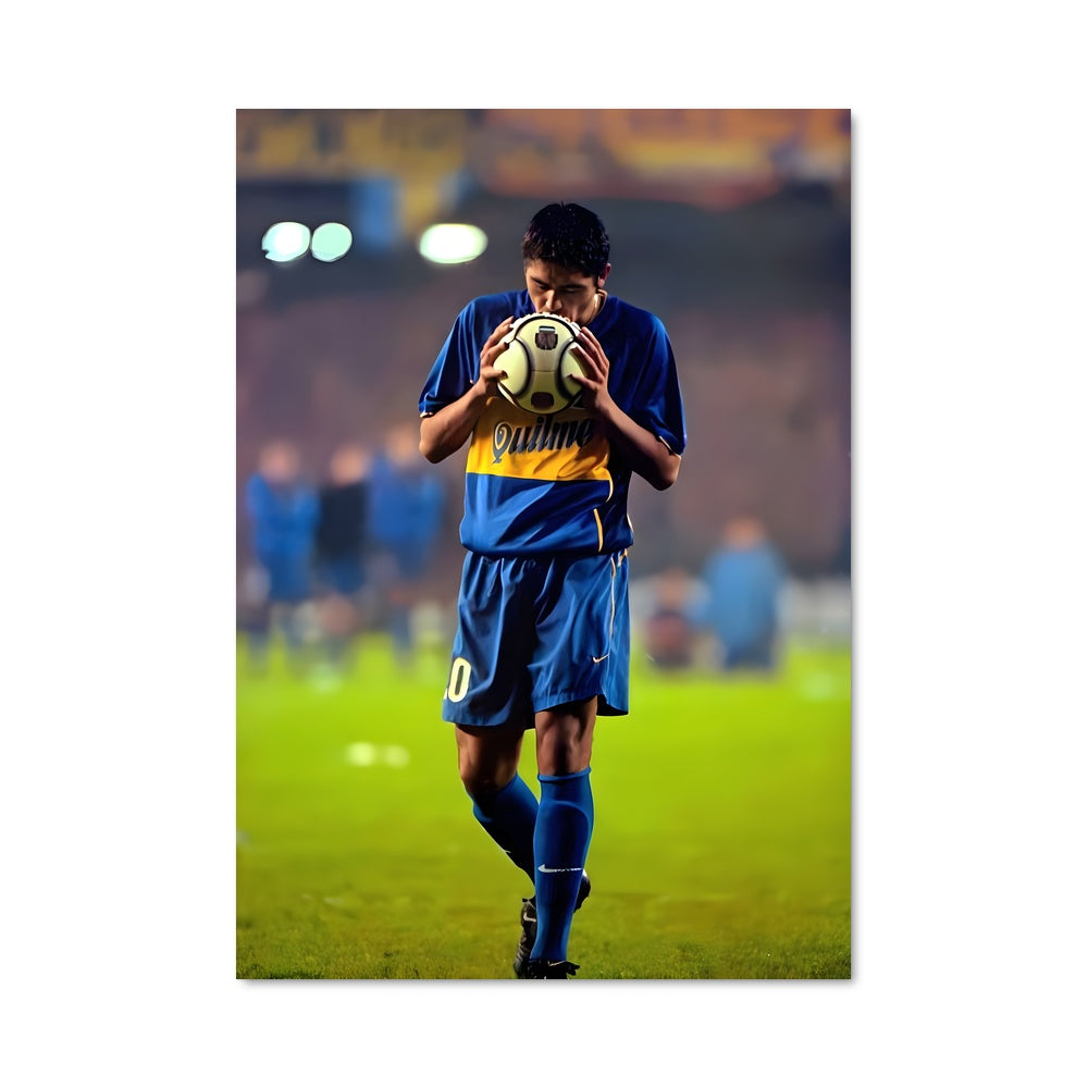Poster Riquelme en Action