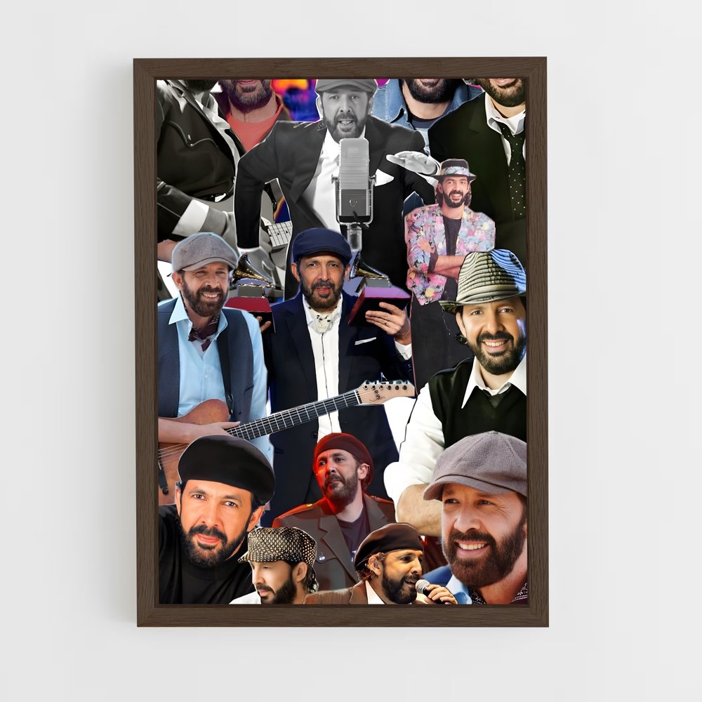 ap-juan luis guerra-10 cadre Bois foncé