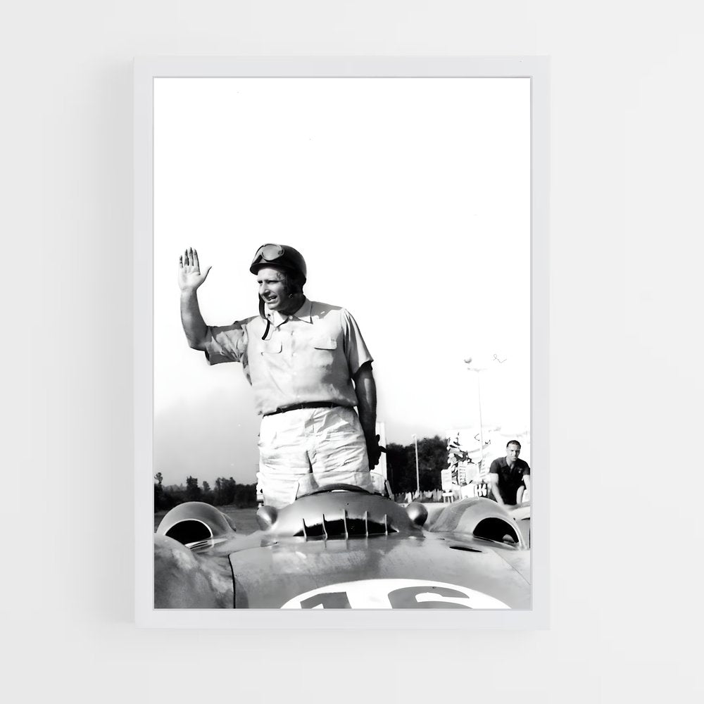 ap-juan manuel fangio-3 cadre Blanc