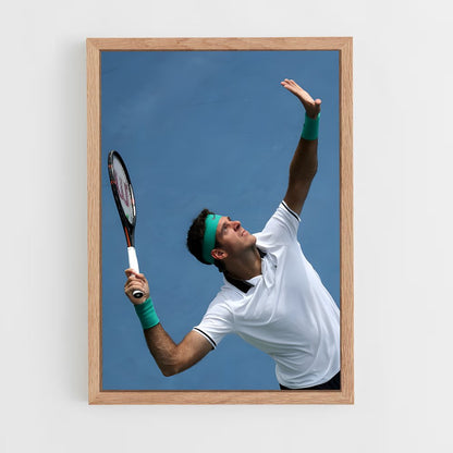 ap-juan martin del potro-2 cadre Bois clair