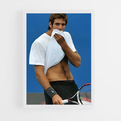 ap-juan martin del potro-4 cadre Blanc