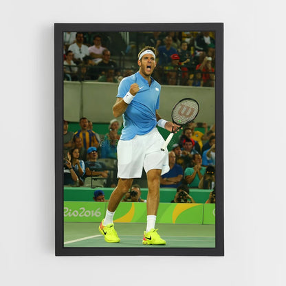 ap-juan martin del potro-6 cadre Noir