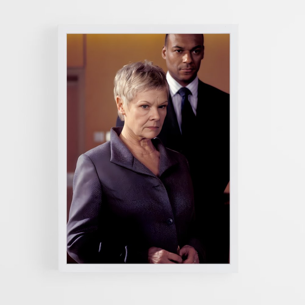 ap-judi dench-3 cadre Blanc