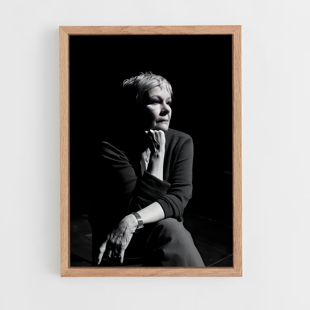 ap-judi dench-5 cadre Bois clair