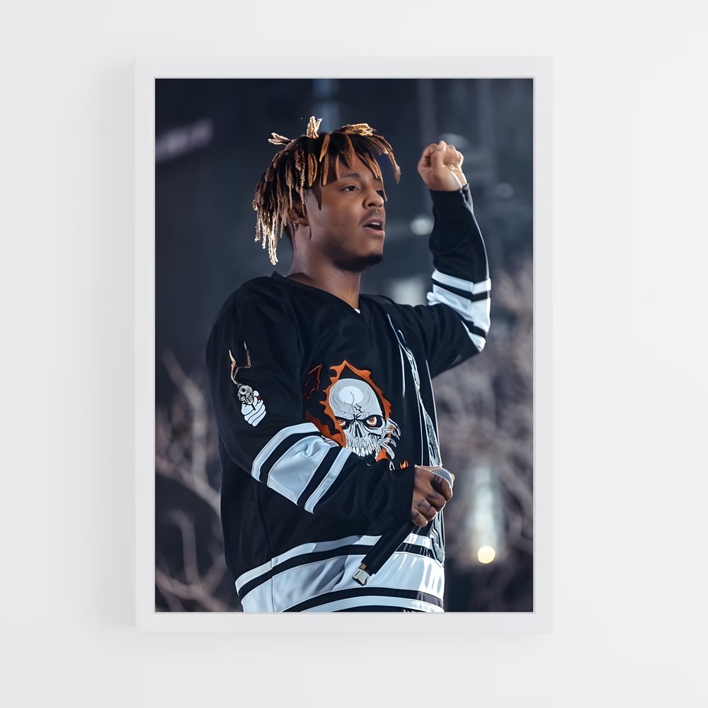 ap-juice wrld-9 cadre Blanc