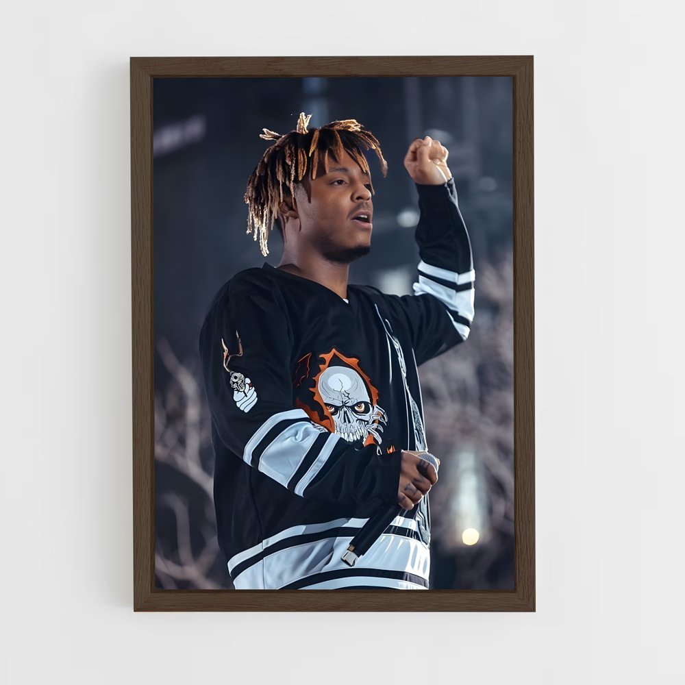 ap-juice wrld-9 cadre Bois foncé