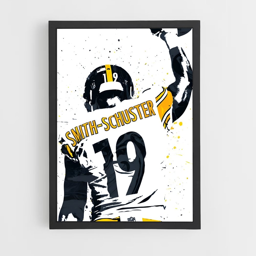 ap-juju smith-schuster-4 cadre Noir