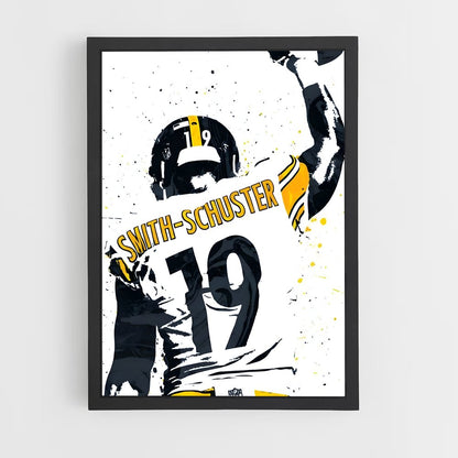 ap-juju smith-schuster-4 cadre Noir