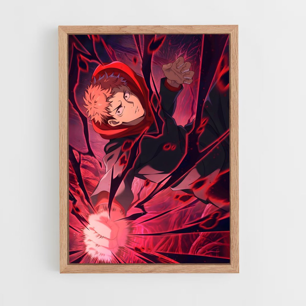 ap-jujutsu kaisen-11 cadre Bois clair