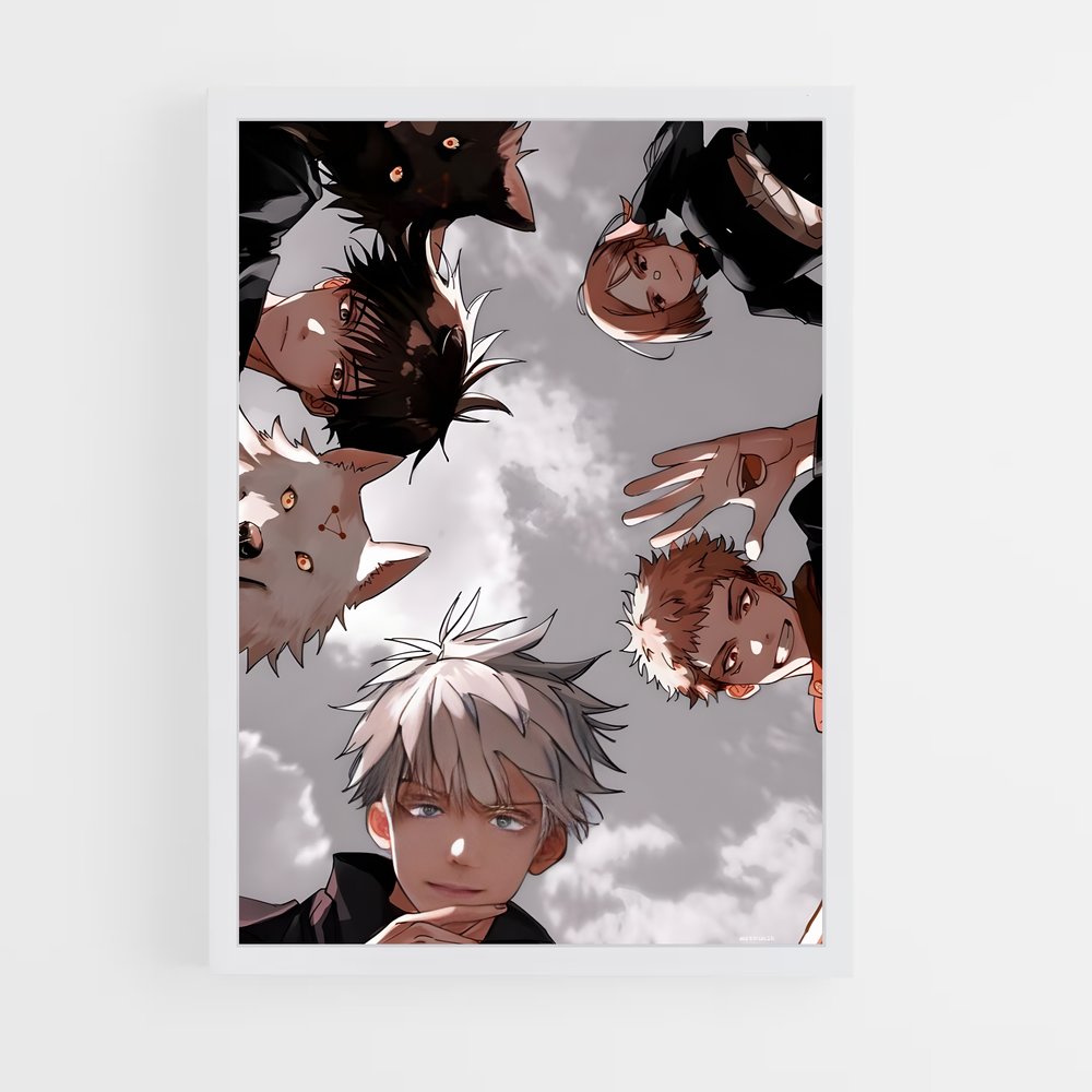 ap-jujutsu kaisen-12 cadre Blanc