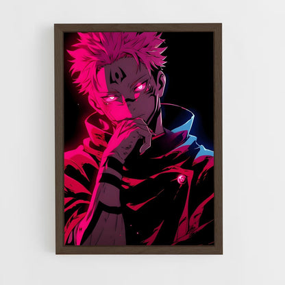 ap-jujutsu kaisen-2 cadre Bois foncé