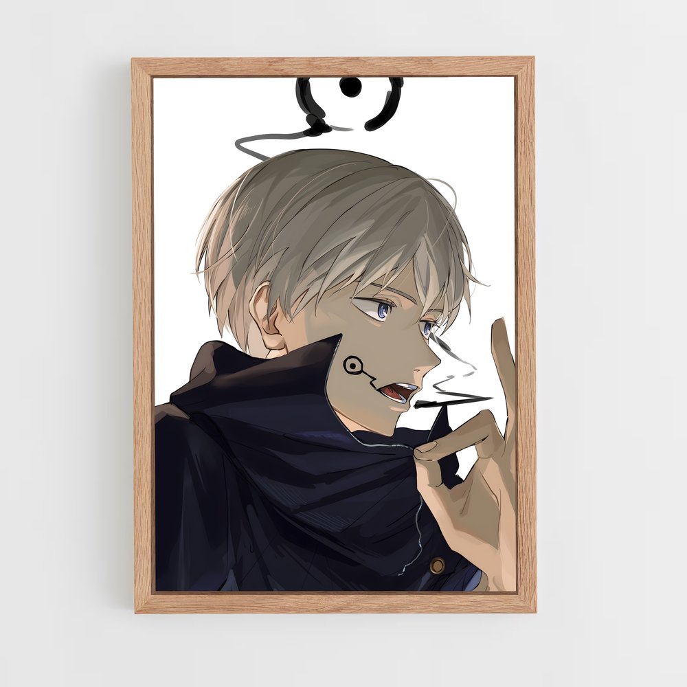 ap-jujutsu kaisen-3 cadre Bois clair