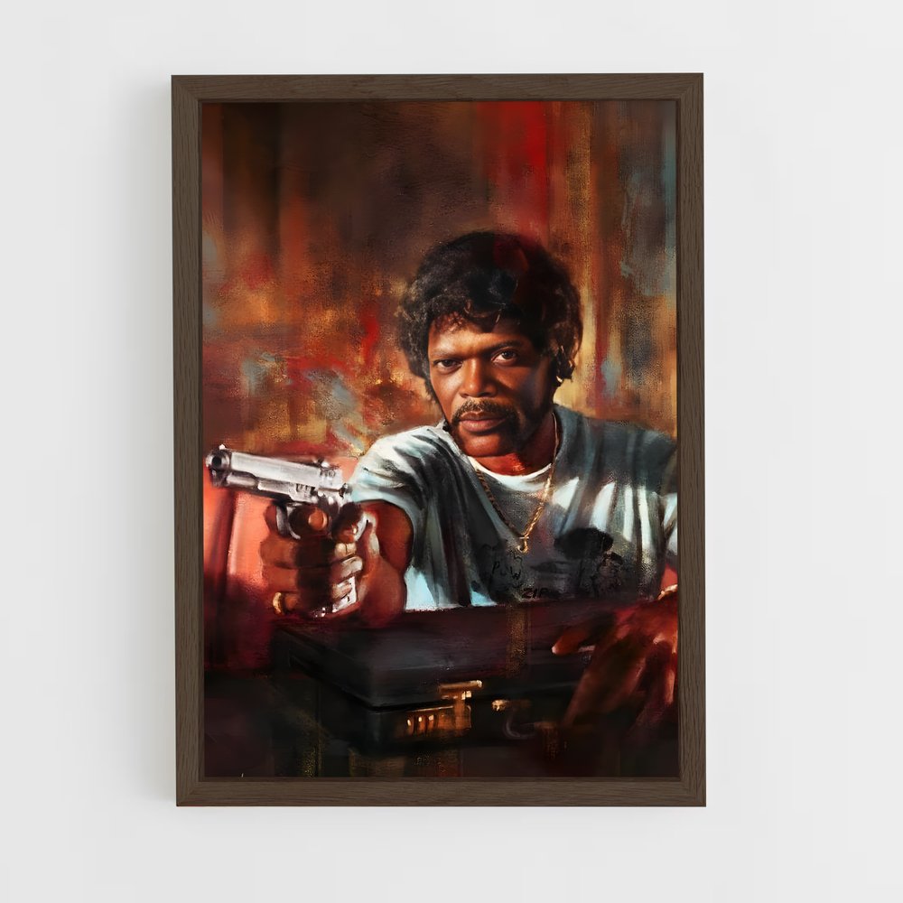 ap-jules winnfield-2 cadre Bois foncé