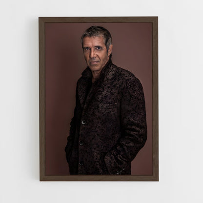 ap-julien clerc-6 cadre Bois foncé