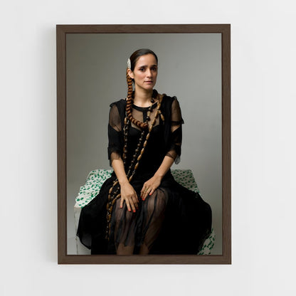 ap-julieta venegas-3 cadre Bois foncé