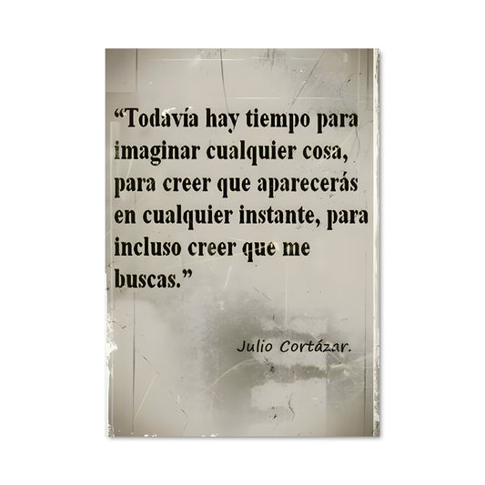 Poster La Réflexion de Cortázar