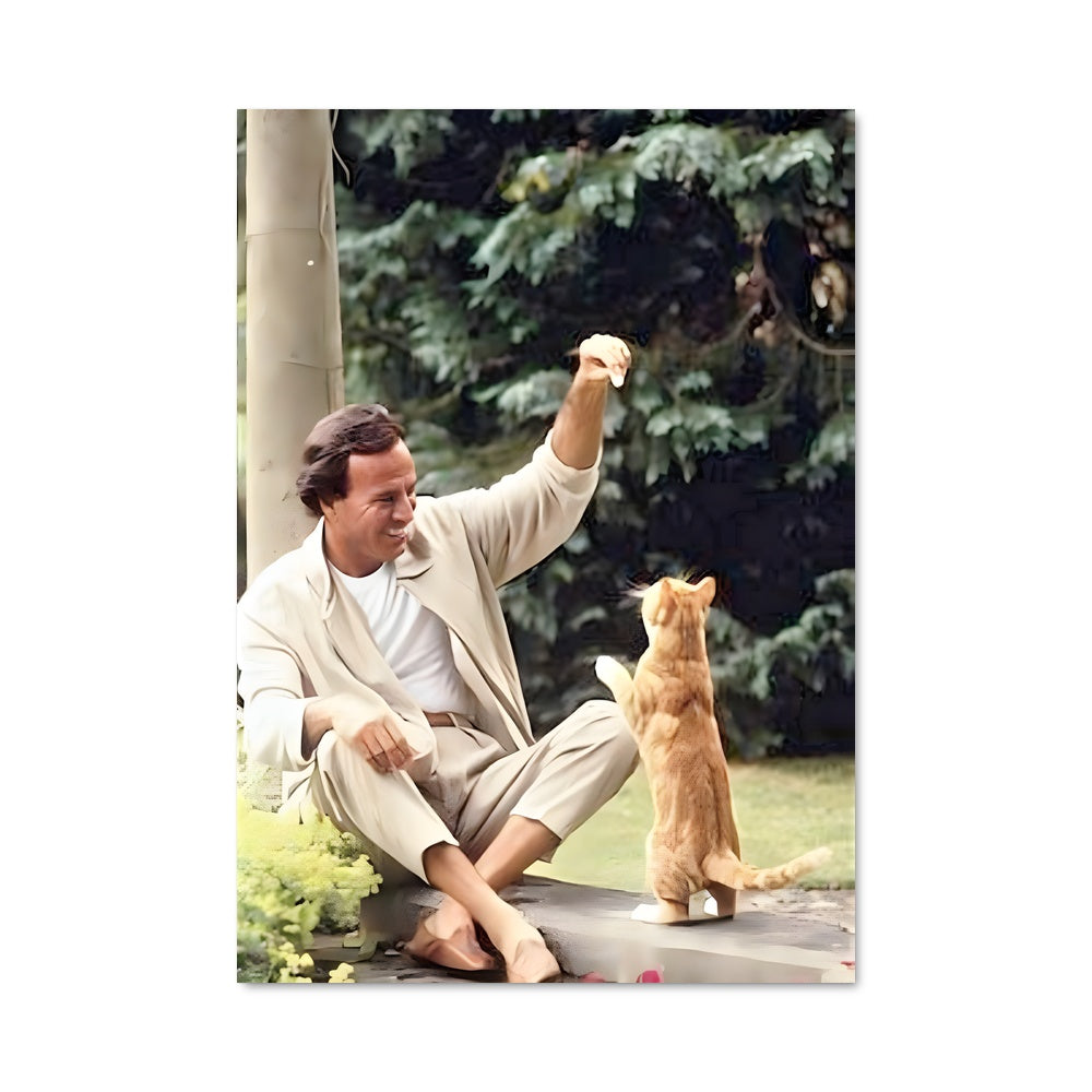 Poster Julio et son Chat