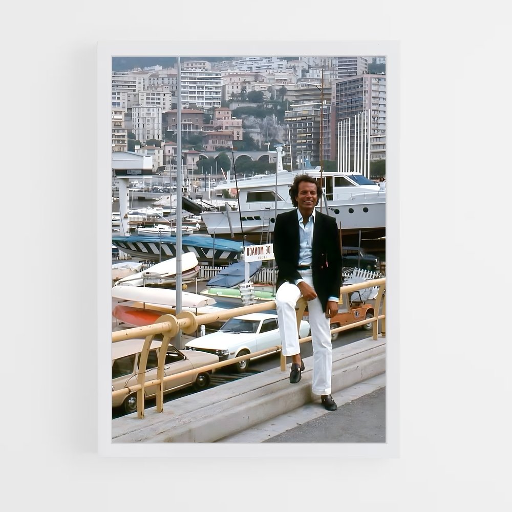 ap-julio iglesias-5 cadre Blanc