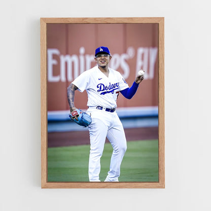 ap-julio urias-6 cadre Bois clair