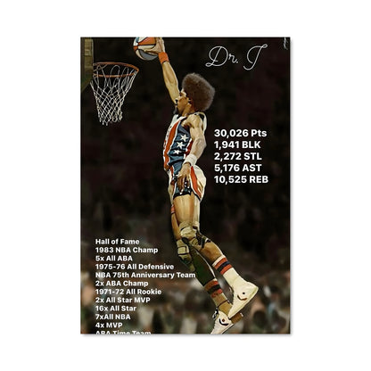 Poster Julius erving 59650