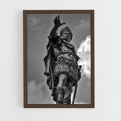 ap-julius caesar-4 cadre Bois foncé