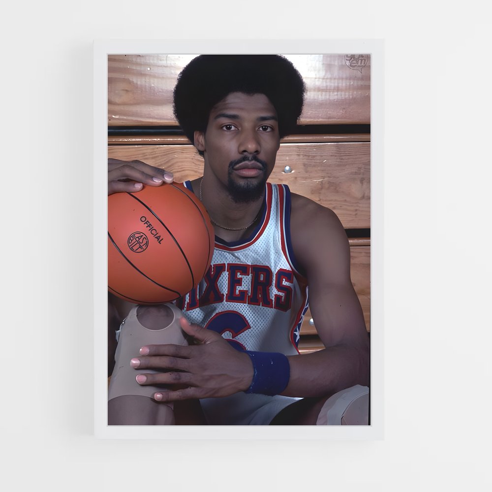 ap-julius erving-5 cadre Blanc