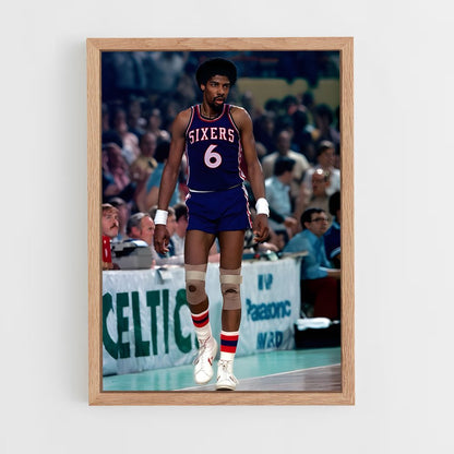 ap-julius erving-9 cadre Bois clair
