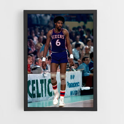 ap-julius erving-9 cadre Noir