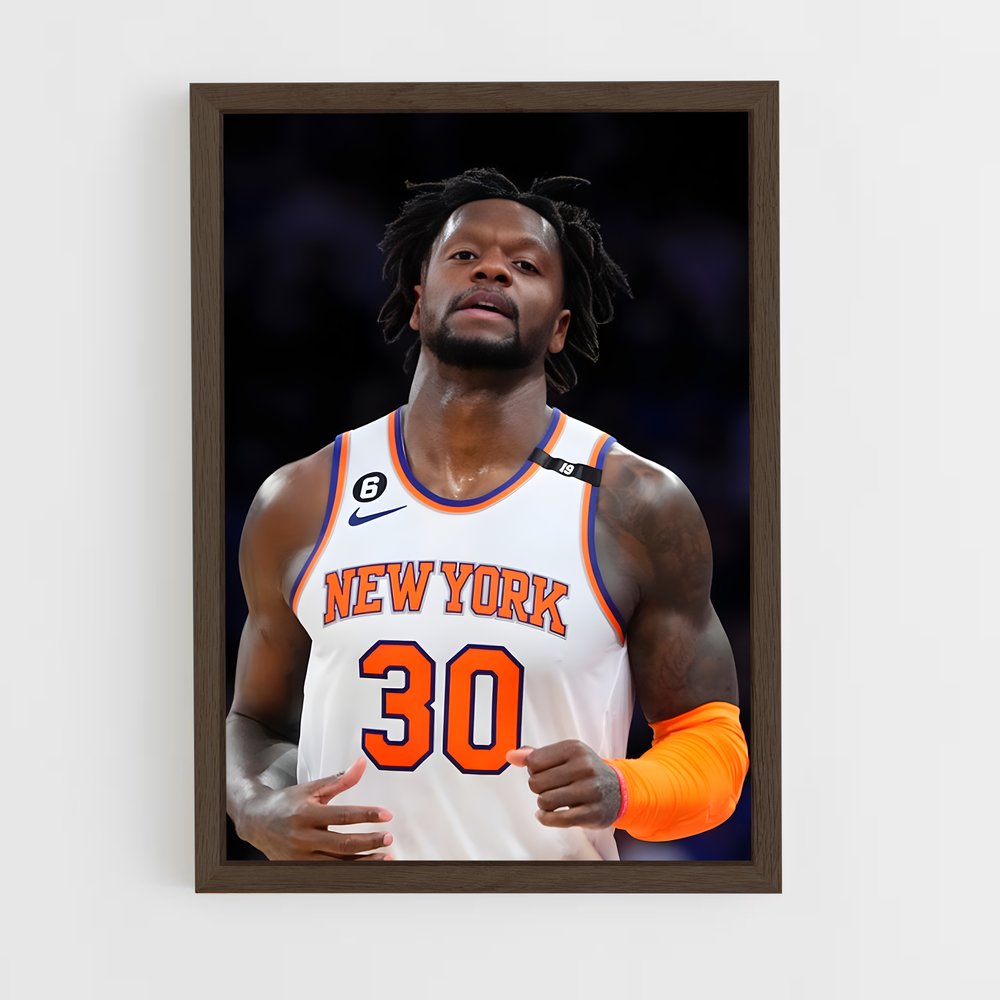 ap-julius randle-1 cadre Bois foncé