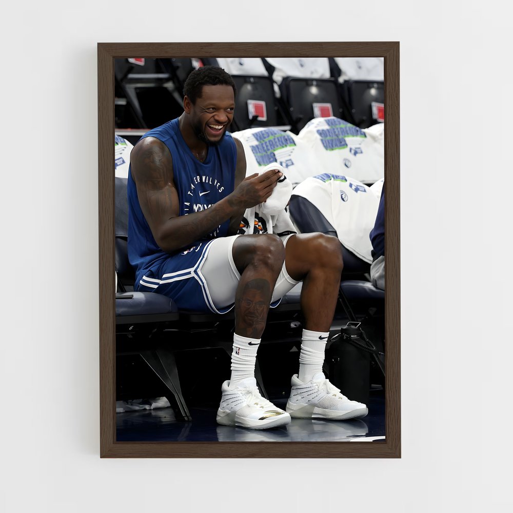 ap-julius randle-11 cadre Bois foncé
