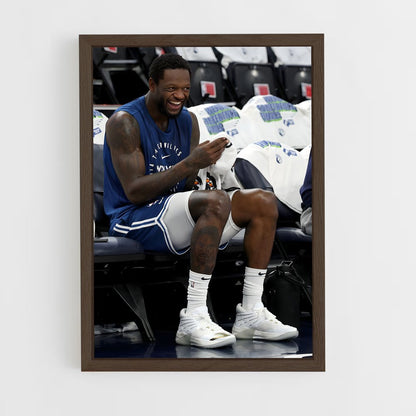 ap-julius randle-11 cadre Bois foncé
