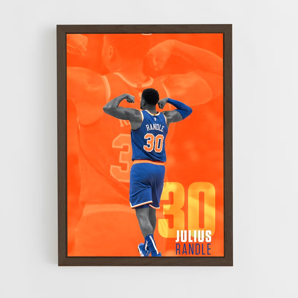 ap-julius randle-3 cadre Bois foncé