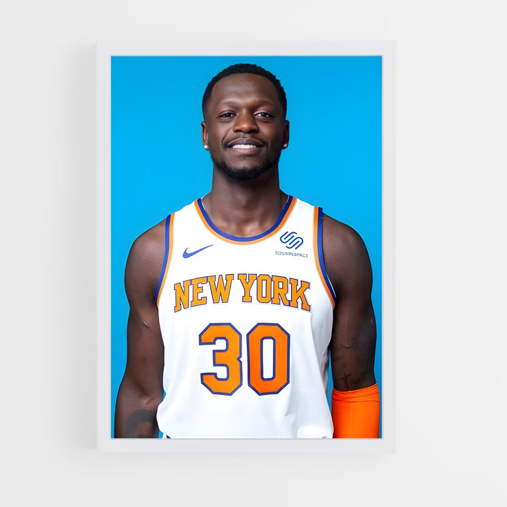 ap-julius randle-8 cadre Blanc