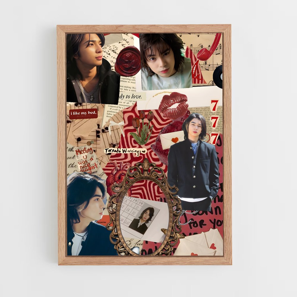 ap-jun matsumoto-6 cadre Bois clair