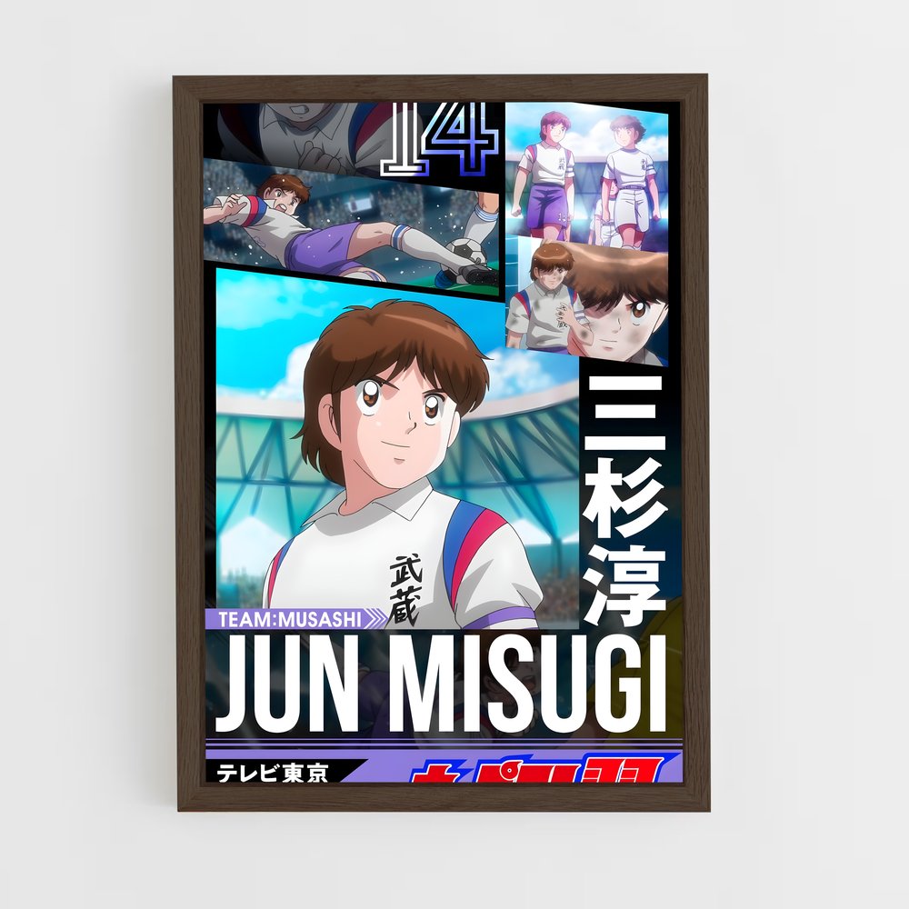 ap-jun misugi-1 cadre Bois foncé
