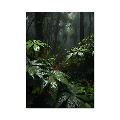 Poster Forêt Luxuriante