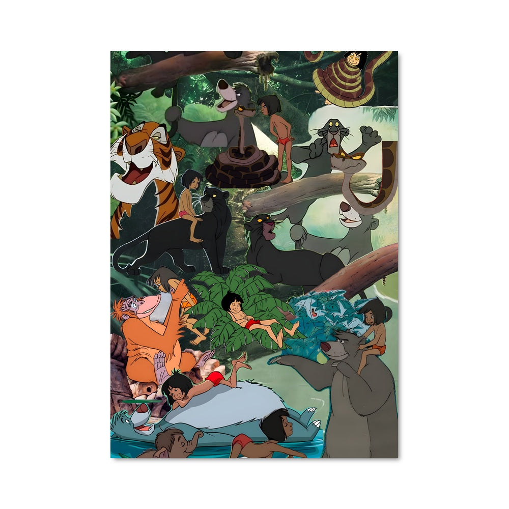 Poster Au Coeur de la Jungle