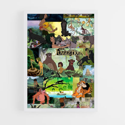 ap-jungle book-4 cadre Blanc