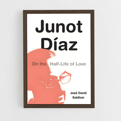 ap-junot diaz-3 cadre Bois foncé