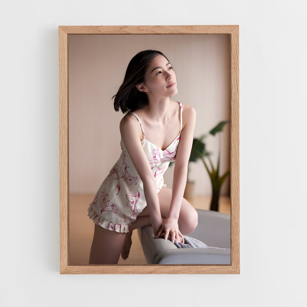 ap-jurina matsui-4 cadre Bois clair