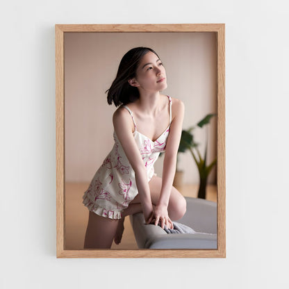 ap-jurina matsui-4 cadre Bois clair