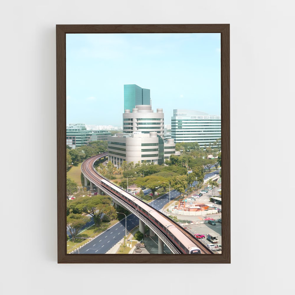 ap-jurong-4 cadre Bois foncé