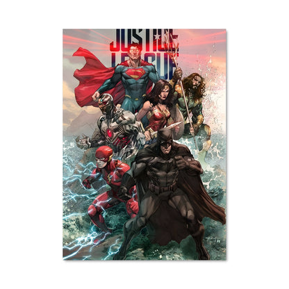 Poster Justice League: L'Alliance des Héros