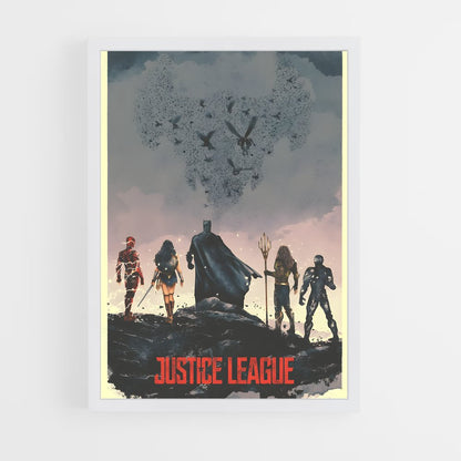 ap-justice league-13 cadre Blanc