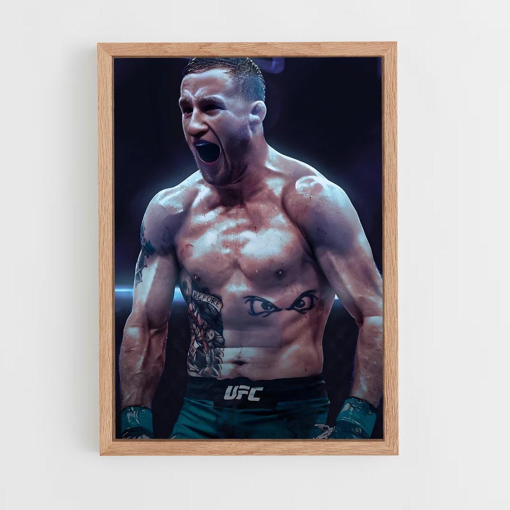 ap-justin gaethje-2 cadre Bois clair