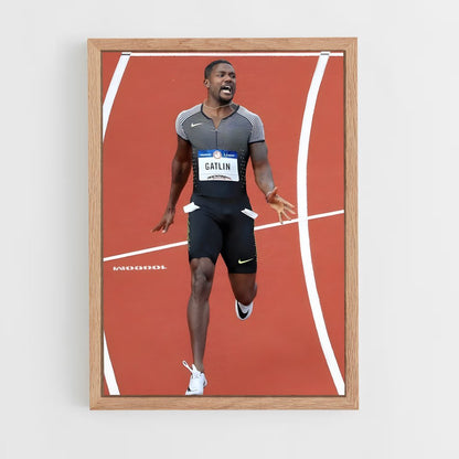 ap-justin gatlin-4 cadre Bois clair