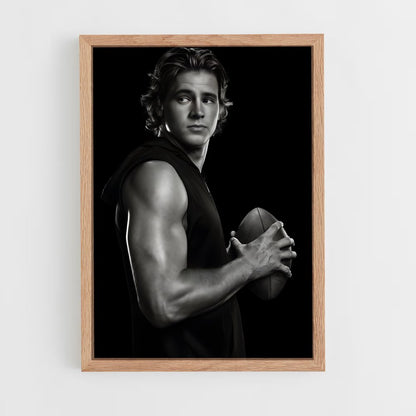 ap-justin herbert-1 cadre Bois clair