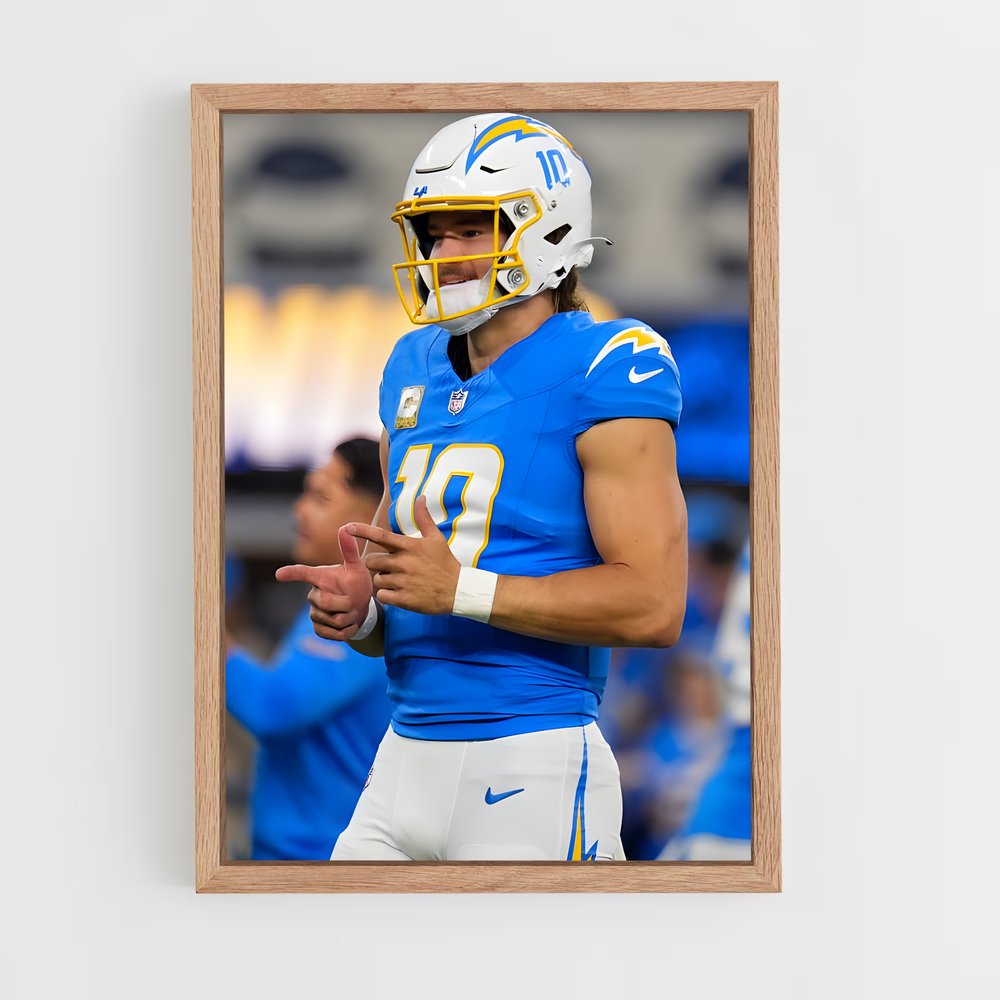 ap-justin herbert-3 cadre Bois clair