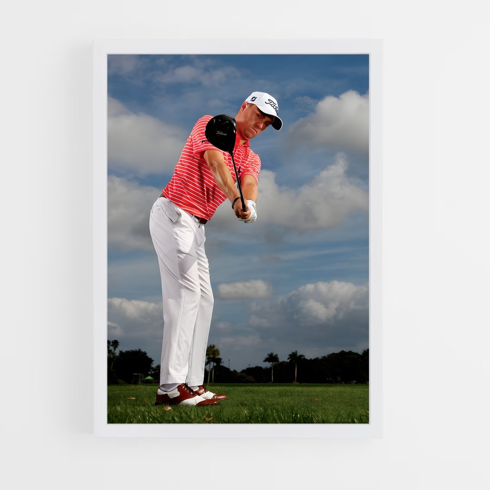 ap-justin thomas-6 cadre Blanc